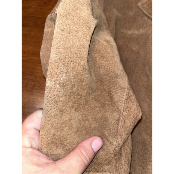 Hypo Active Women's Brown Leather Jacket Size S Needs Cleaning - Picture 10 of 10